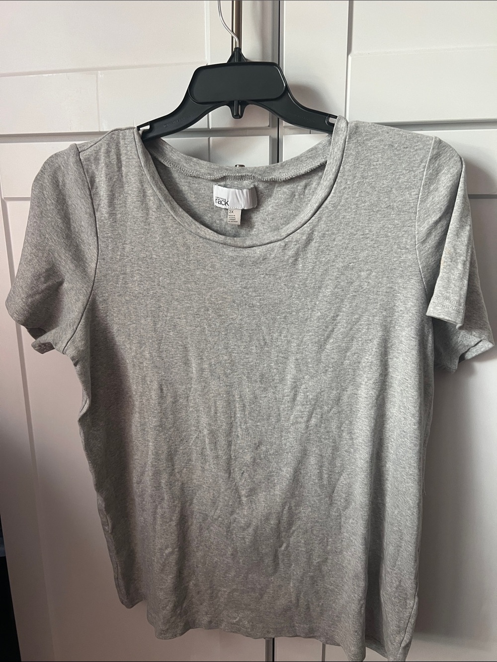 Everyday Heather Gray Crew Neck Tee